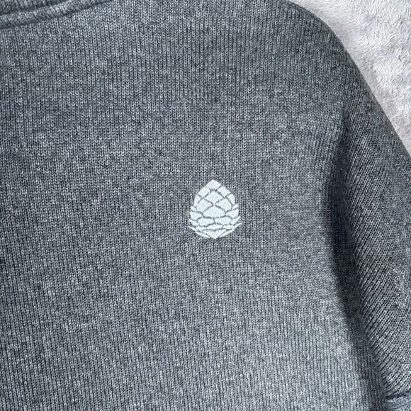 Stio Womens XL 1/4 Zip Fleece Sweater Gray - Picture 3 of 6